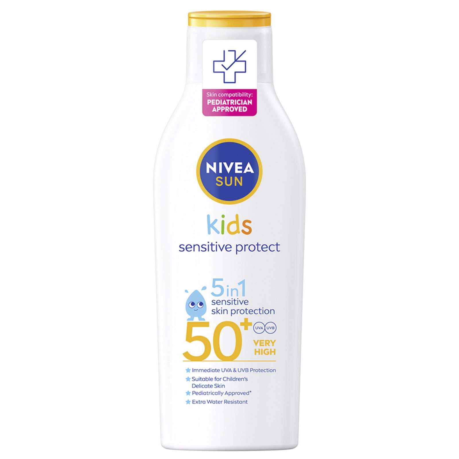 NIVEA SUN Kids Sensitive Protect Sun Lotion SPF50+ 200 ml