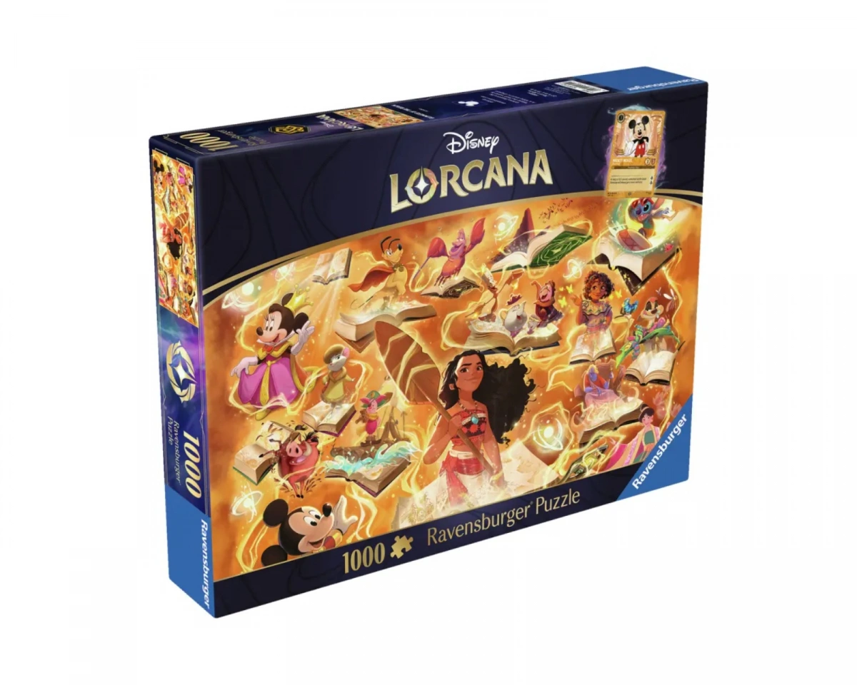 Ravensburger Pussel: Disney Lorcana - Glimmers of the Realm: Amber 1000 Bitar