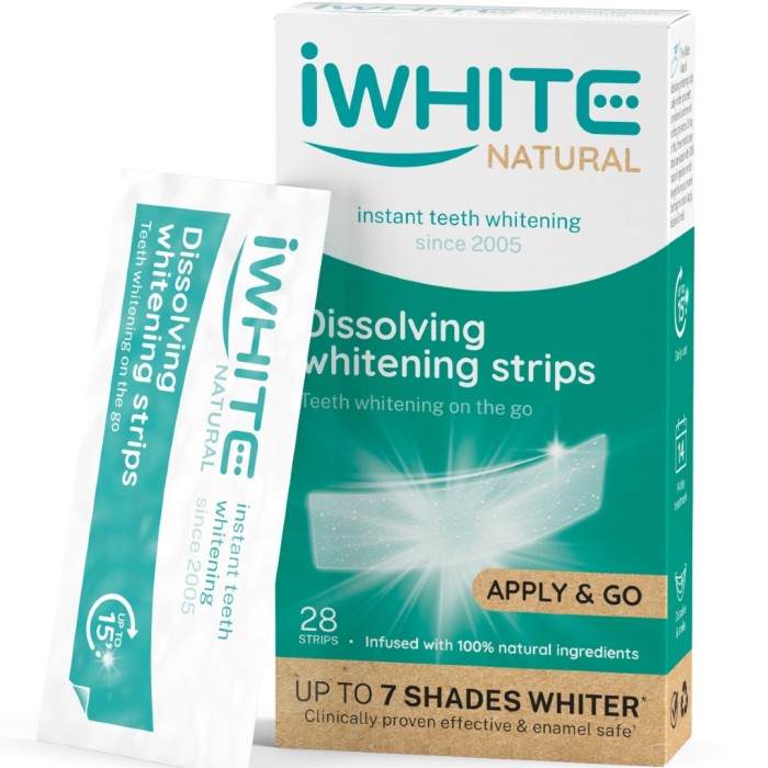 iWhite Natural Dissolving Strip, 28 st