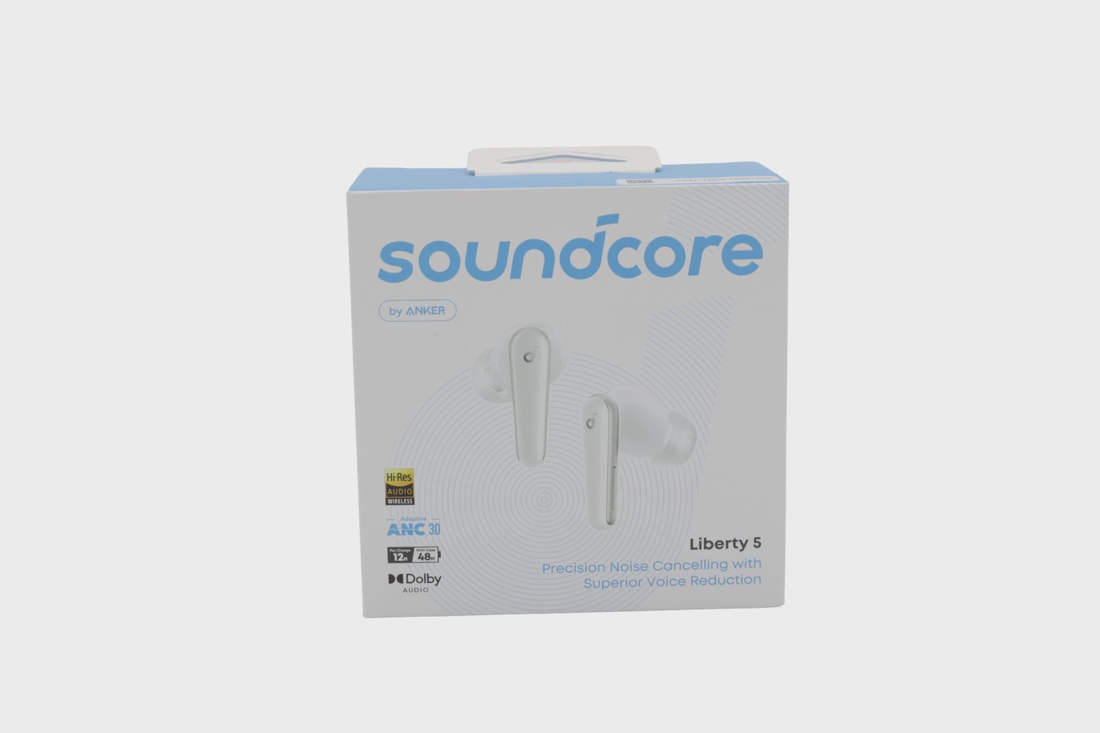 Soundcore Liberty 5 True Wireless in-ear-hörlurar (vita)