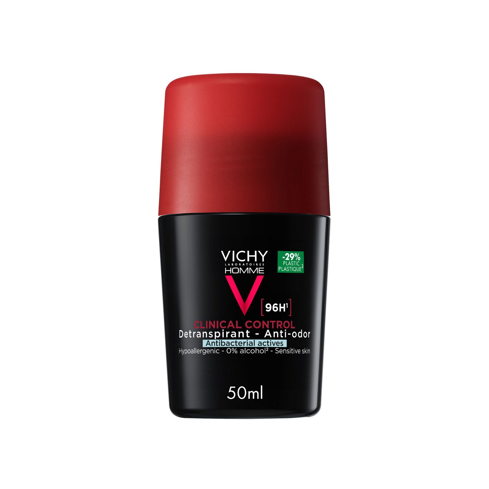 Vichy Homme Clinical Control 96HR Antiperspirant Roll-On 50 ml 50 ml