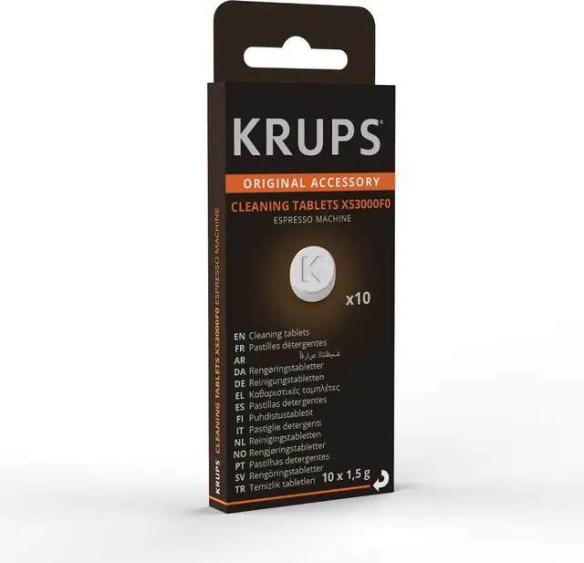 Krups Espresso rengöringstabletter (10-pack)