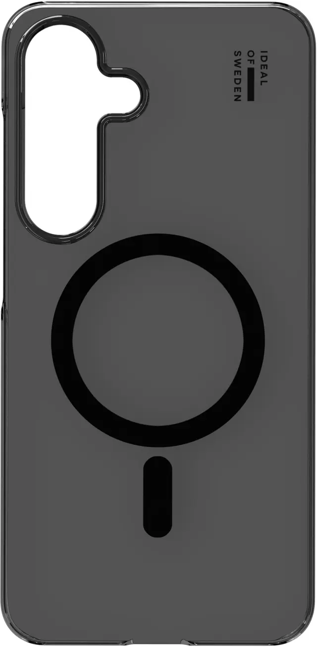 IDEAL OF SWEDEN Samsung Galaxy S25 Transparent skal med MagSafe, Svart