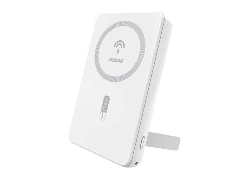 Dudao K14S+ trådlös powerbank 10000mAh 15W vit