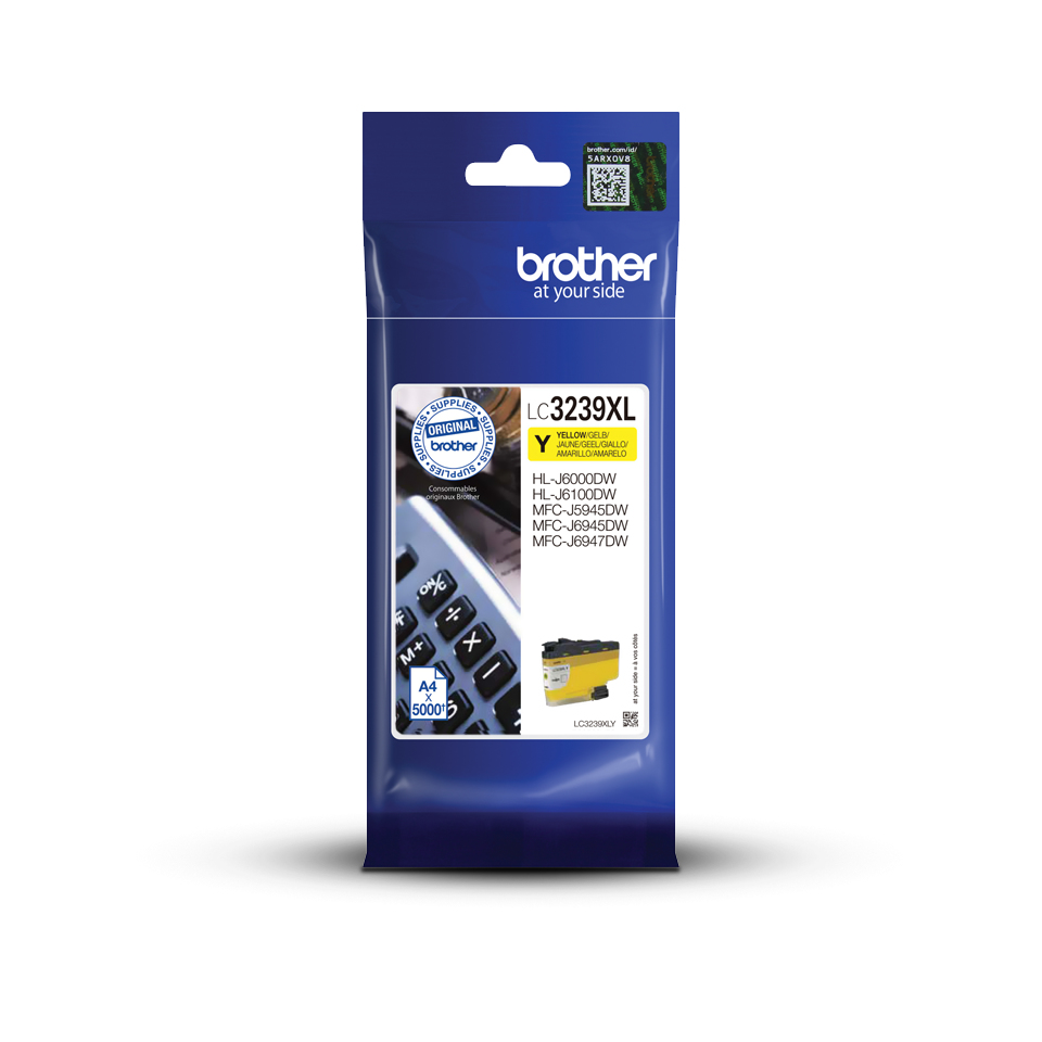 Brother LC-3239XLY bläckpatroner 1 Styck Original Hög (Xl) Avkastning, gul, bild 3