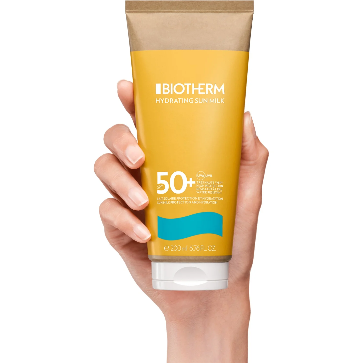 Biotherm Waterlover Hydrating Sunmilk SPF50 200 ml, bild 3