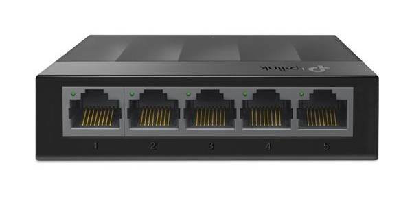 TP-Link Nätverksswitch LS1005G 5-Portar Unmanaged, 10/100/1000 Mbps, bild 4