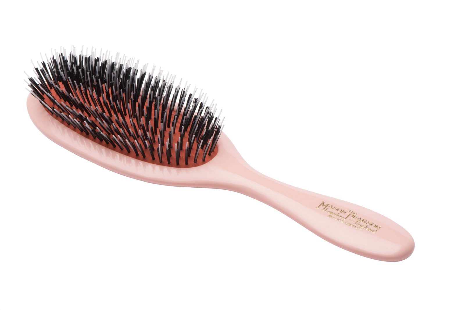 Mason Pearson BN3 - Handy Bristle and Nylon Sart Rosa, bild 2
