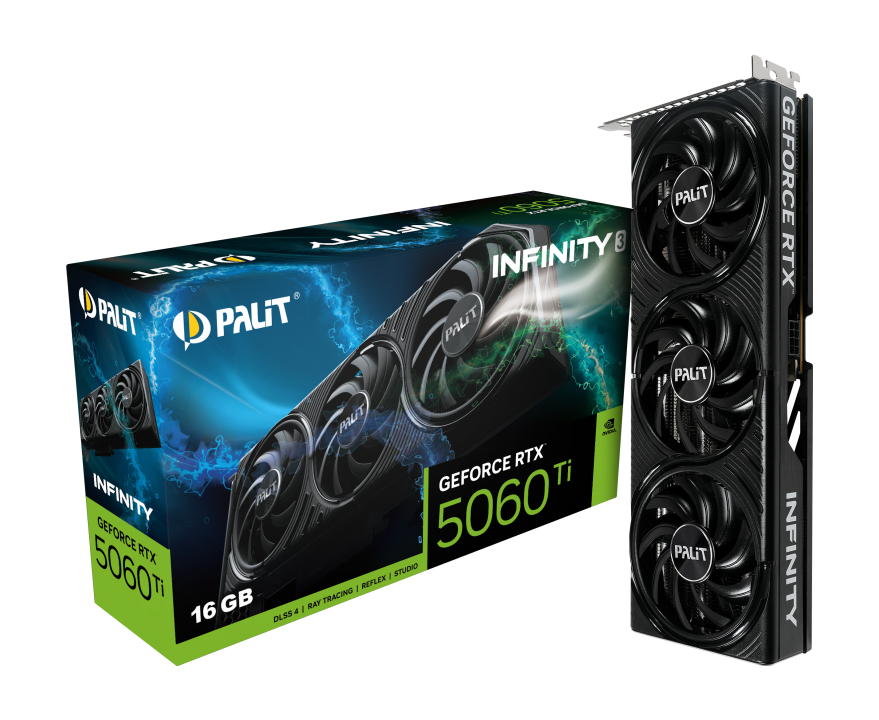 Palit GeForce RTX 5060 Ti 16GB Infinity 3, bild 4