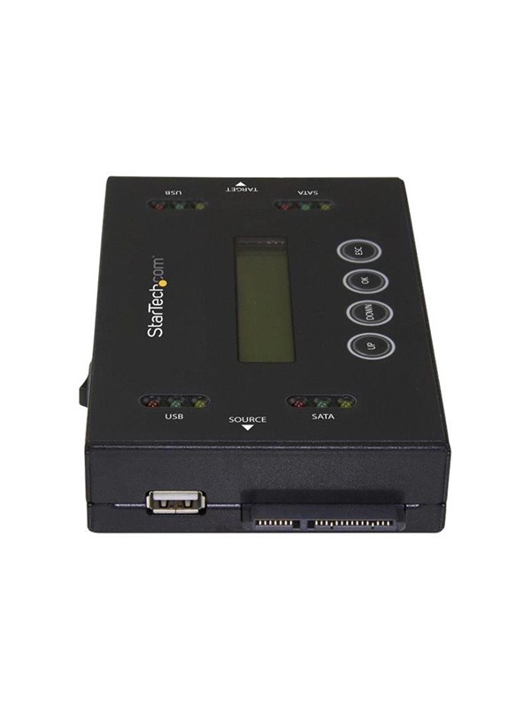 StarTech.com Drive Duplicator and Eraser for USB Flash Drives and 2.5 / 3.5" SATA Drives