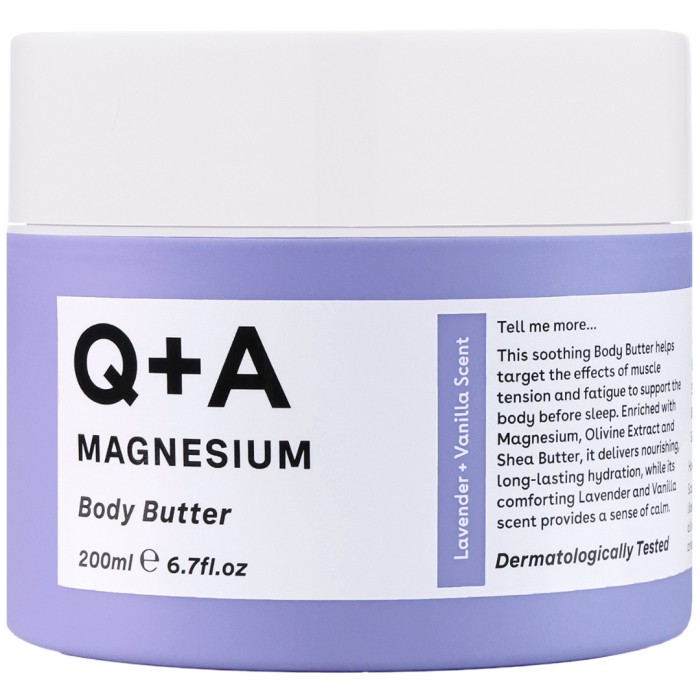 Q+A Magnesium Body Butter 200 ml, bild 5