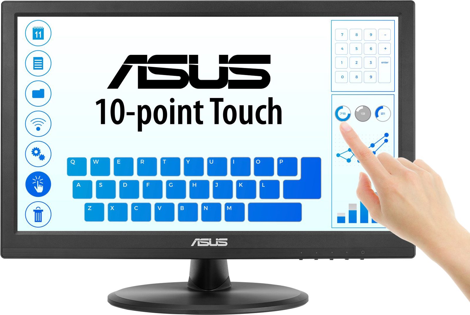 ASUS VT169HE 16" - 1920x1080 IPS 60Hz, bild 4