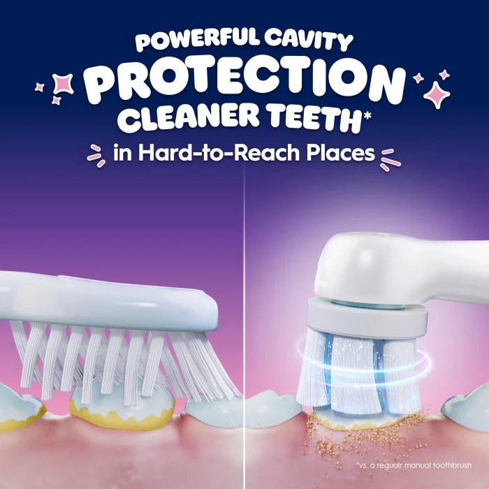 Oral-B iO2 Kids eltandborste 6+, Angel (Lilo & Stitch), bild 2