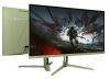 Arozzi Nova 25" E-sport, IPS, 400Hz Gamingskärm - Forest Green