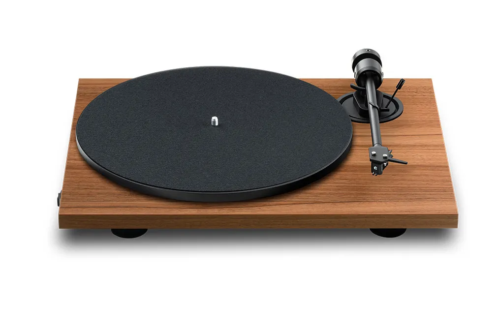 Pro-Ject E1.2, Remdriven skivtallrik, Automatisk, Trä, ABS synthetics, Aluminium, 33,45 RPM