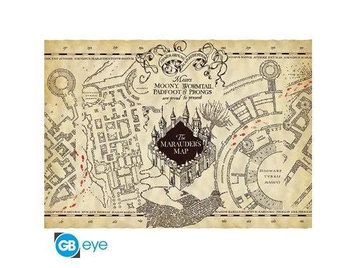 HARRY POTTER - Parchment poster - Marauder's Map, bild 2
