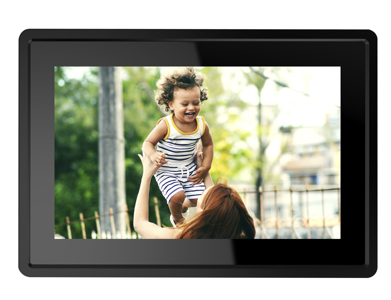 10.1" Denver Frameo PFF-1021, IPS 1280x800 touch, kortläsare MicroSD, WiFi - Svart, bild 4