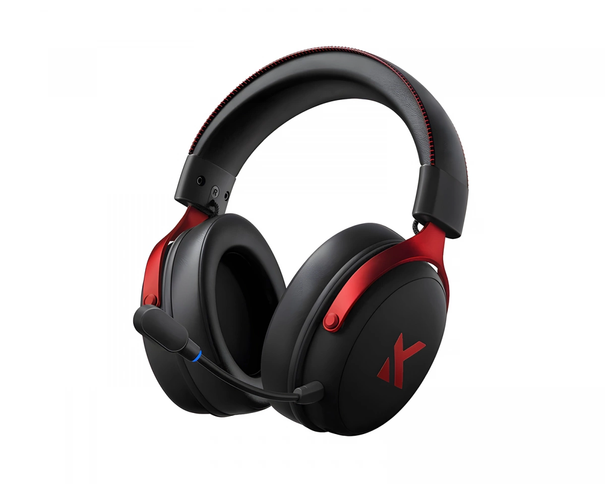 MCHOSE V9 Pro Trådlöst Headset - Svart/Röd