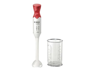 Bosch ErgoMixx MSM64010 - Handmixer - 450 W - vit/röd
