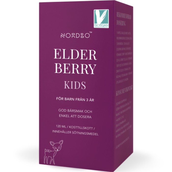 NORDBO Elderberry Kids 120ml