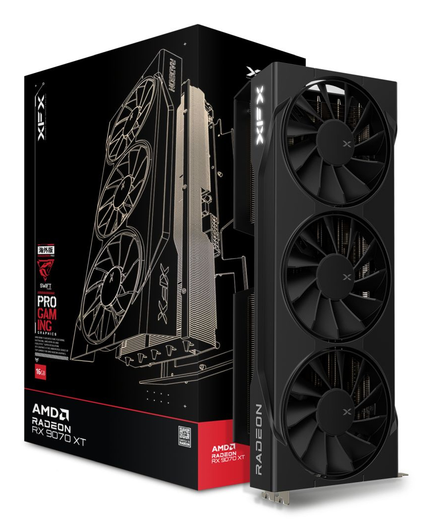 XFX Swift Radeon RX 9070 XT 16GB, bild 4