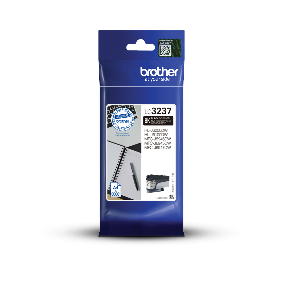 Brother LC-3237BK bläckpatron 1 Styck Original, svart, bild 3