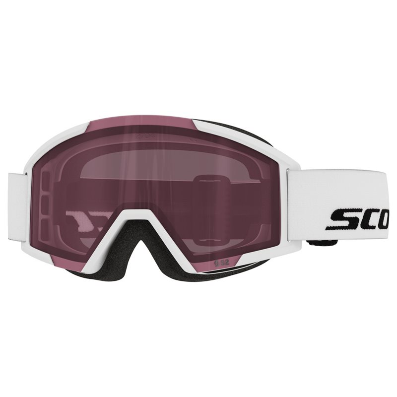 Scott Kid's Goggle Shield White/Rose S2 - OneSize
