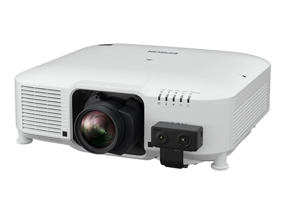 Epson EB-PU2010W, 10000 ANSI lumen, 1920x1200 WUXGA, 30~37dB, HDMI, LAN, utan lins