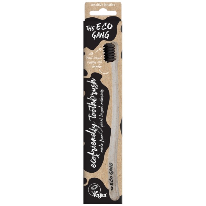 The Eco Gang Adult Plant Based Toothbrush Sensitive 4-pack