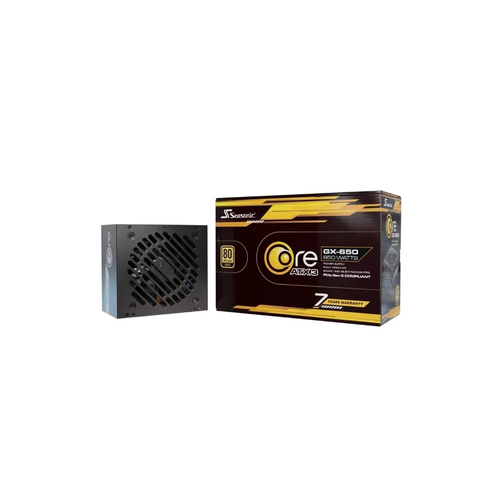 Seasonic Core GX-650 ATX 3.1 nätaggregat