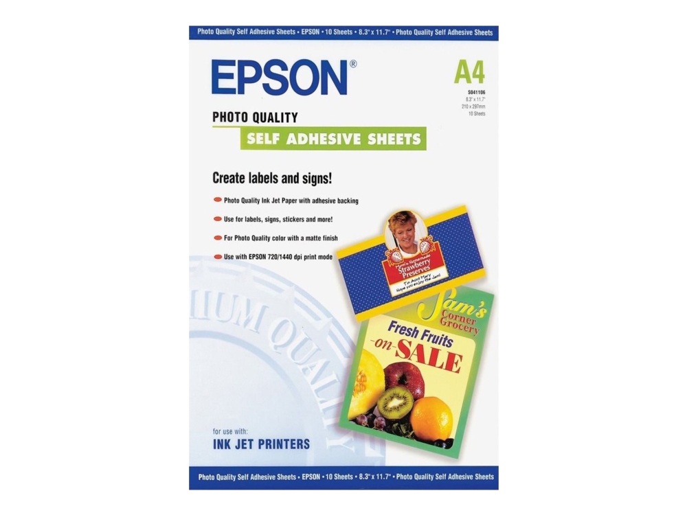 A4 Photo Self Adhesive sheets