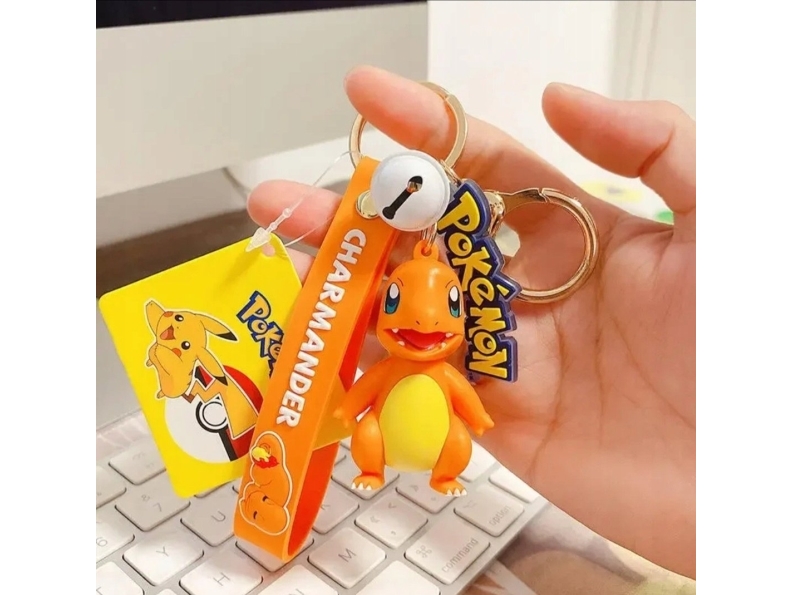 POKEMON mjuknyckelring/plyschleksak W8, 8 cm