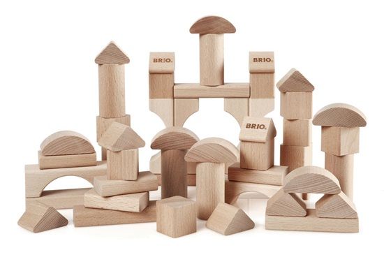 BRIO 50 Natural Blocks 30113