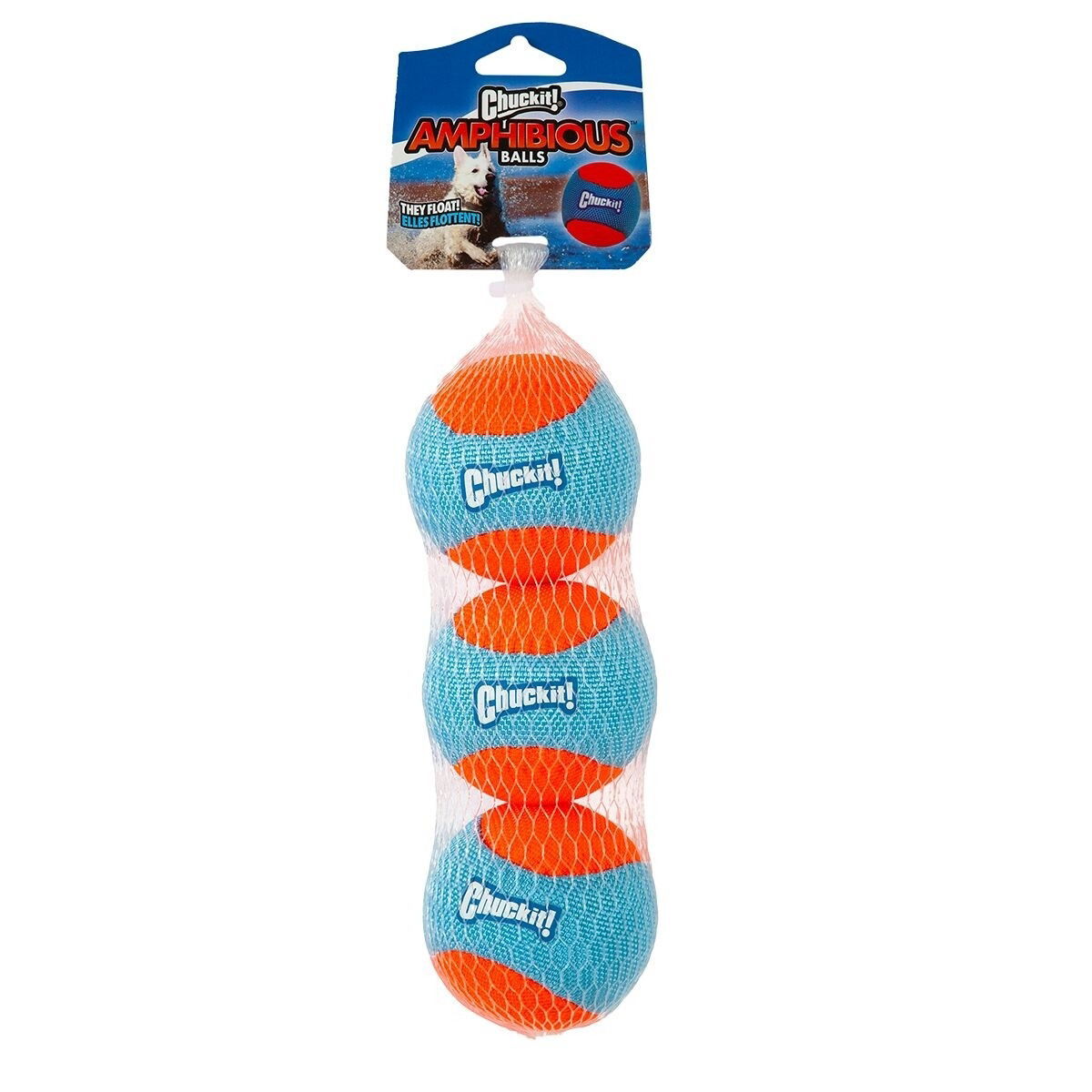 Chuckit Amphibious Flytande Hundbollar 3-pack