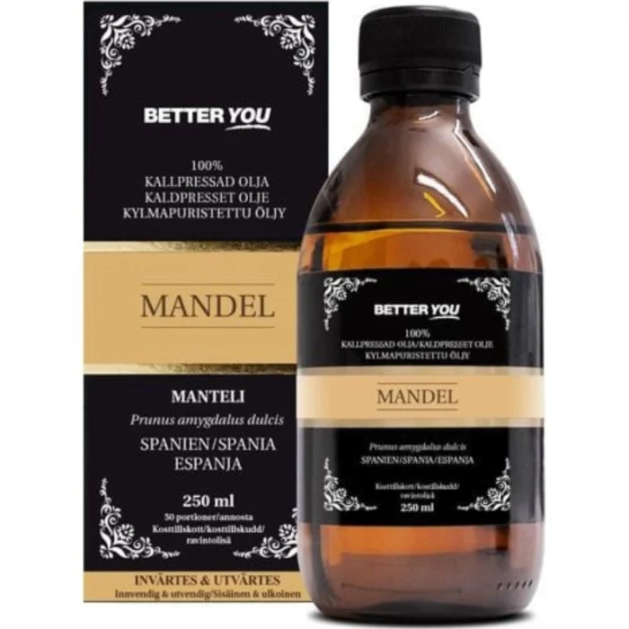 Better You Mandelolja Kallpressad 250 ml, bild 2