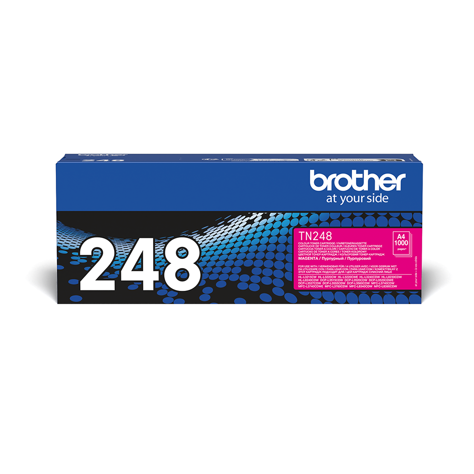 Brother TN248M, magenta tonerkassett