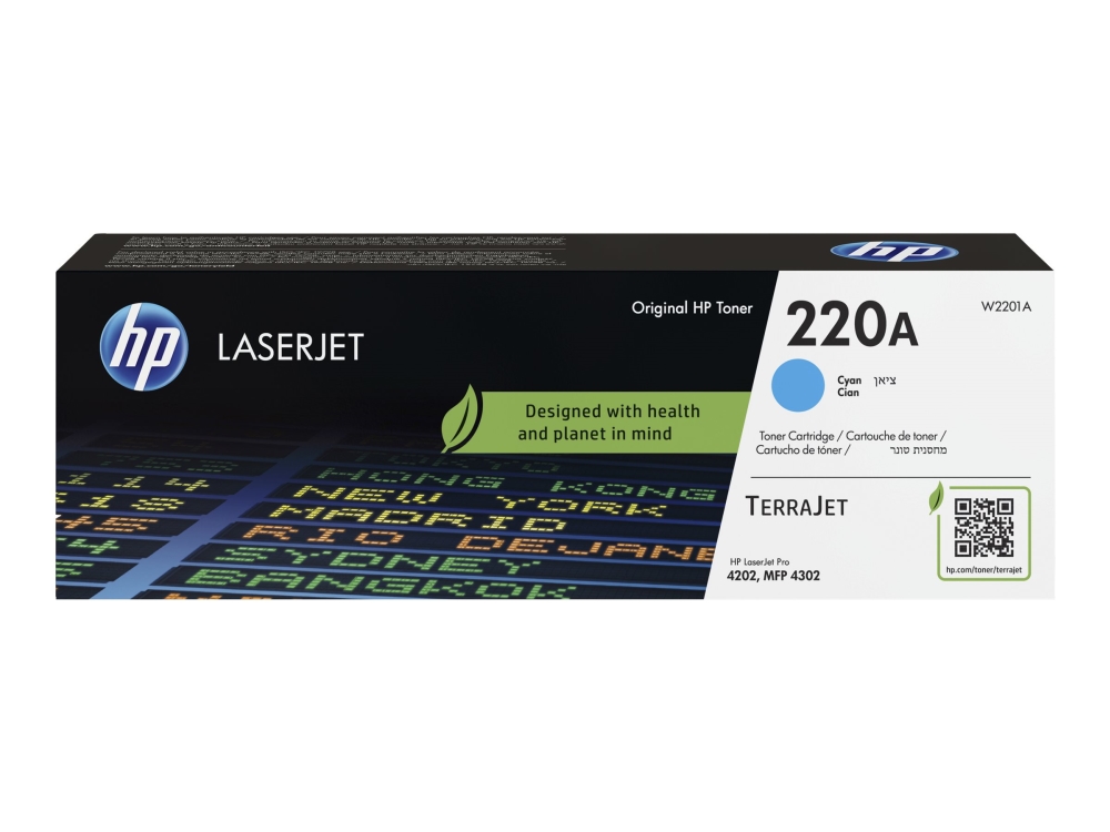 HP 220A lasertonerkassett, cyan
