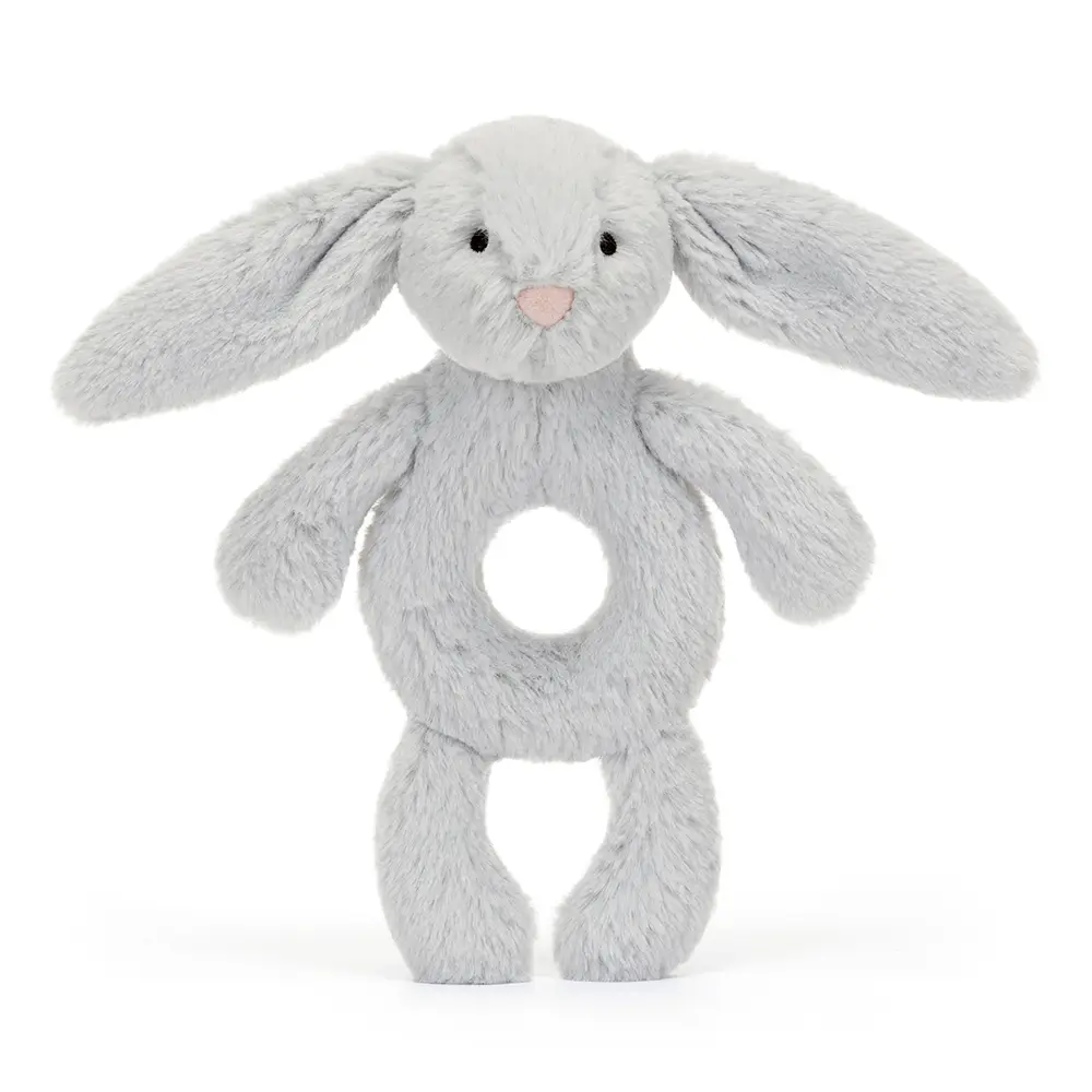 JellyCat Skallra - Bashful Bunny Silver