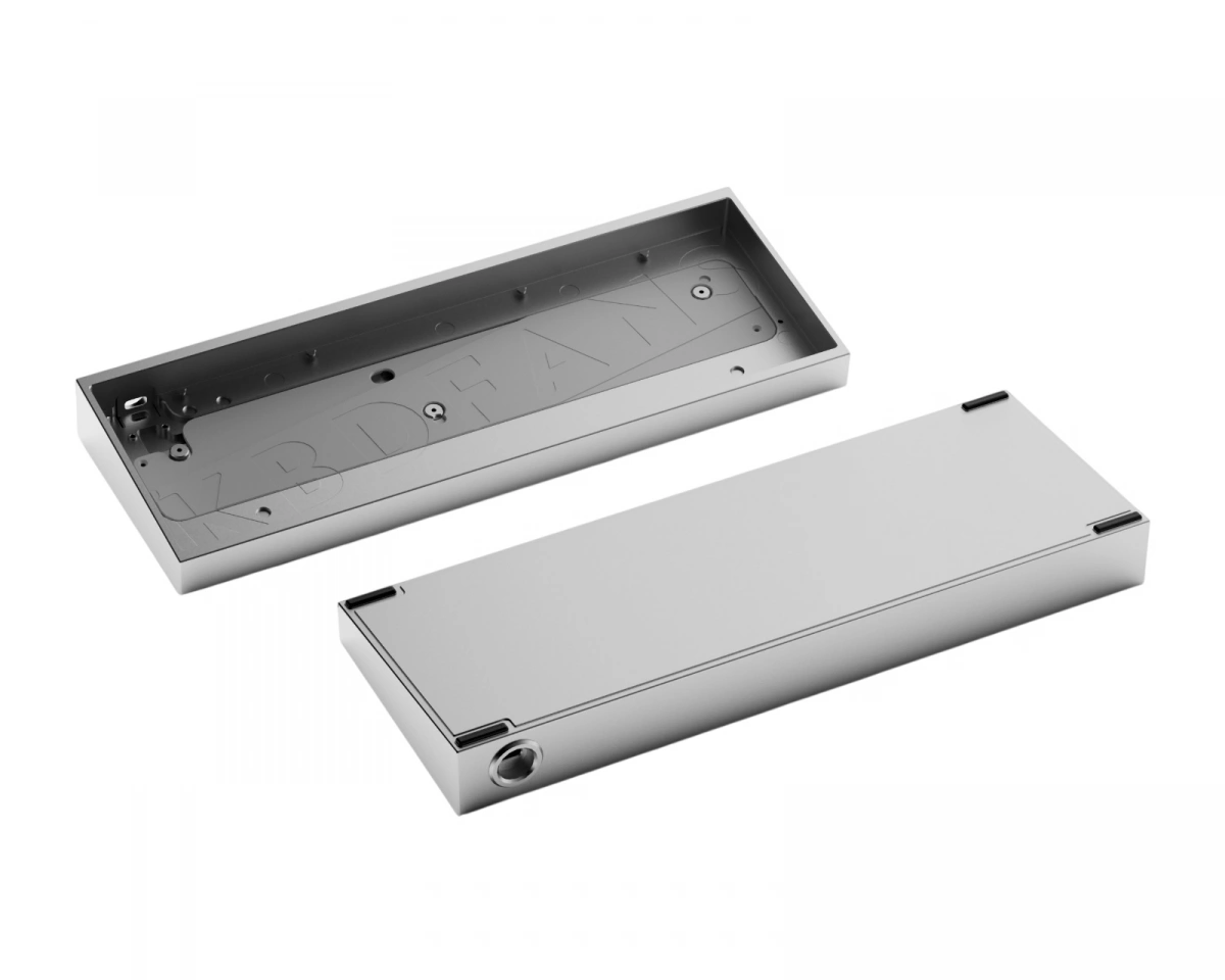 KBDfans TOFU60 Redux V2 - Anodized Silver