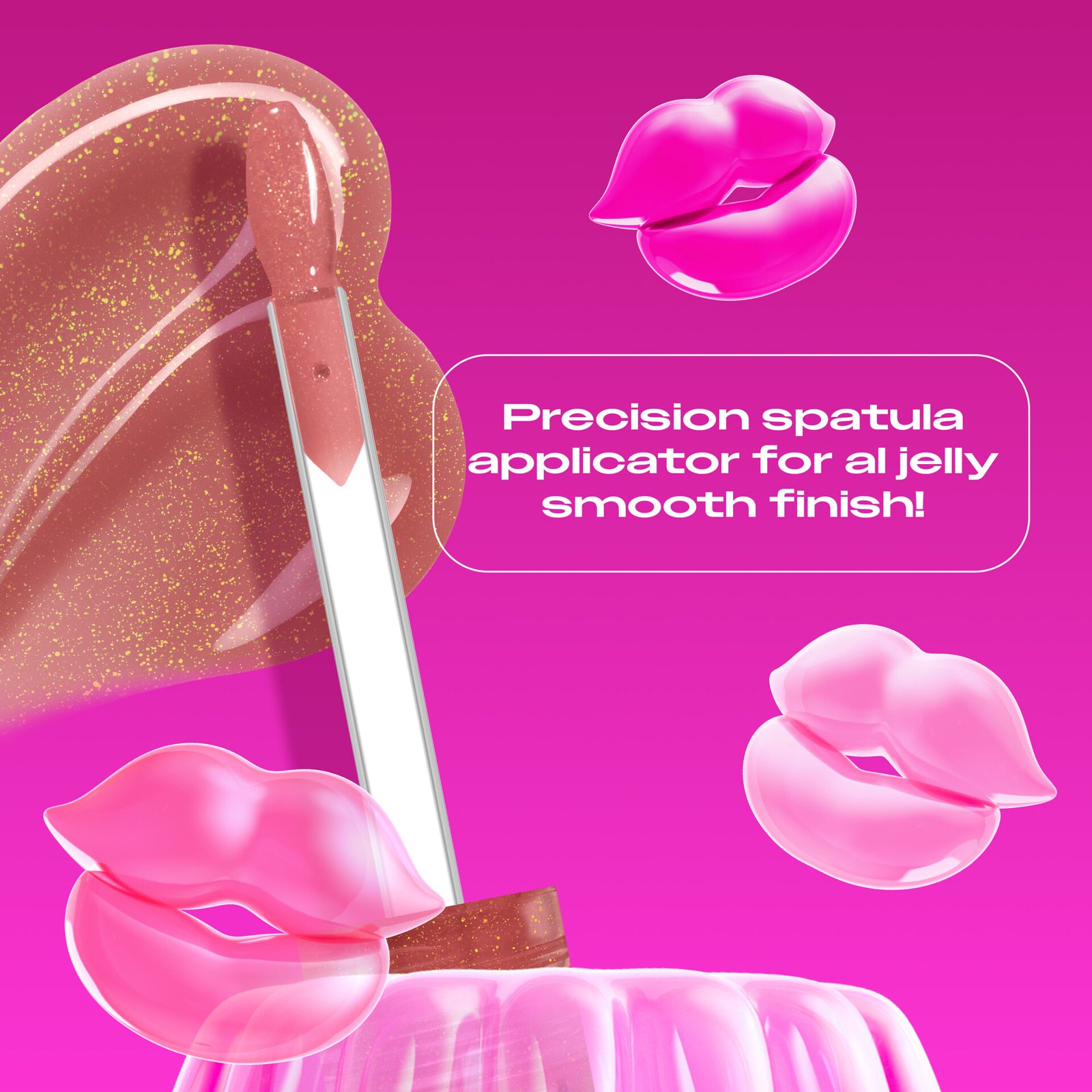 NYX PROFESSIONAL MAKEUP Jelly Job Lip gloss 05 Honey It's Jelly, bild 4