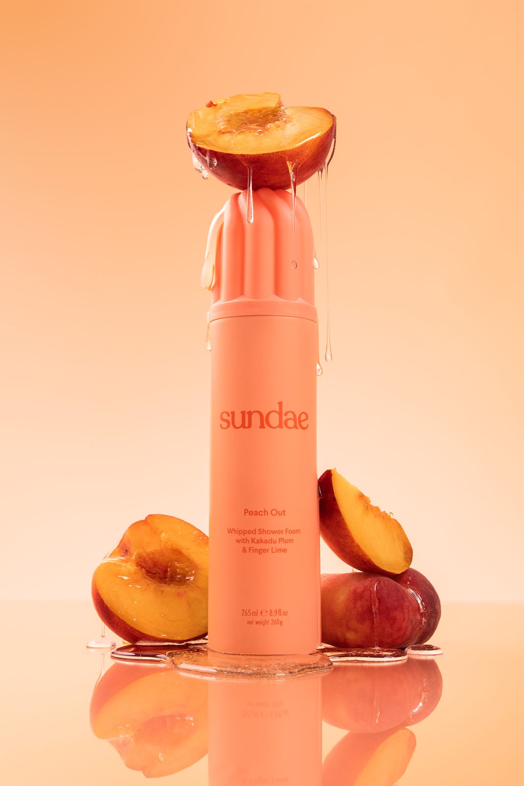 Sundae Peach Out Whipped Shower Foam 265 ml, bild 3