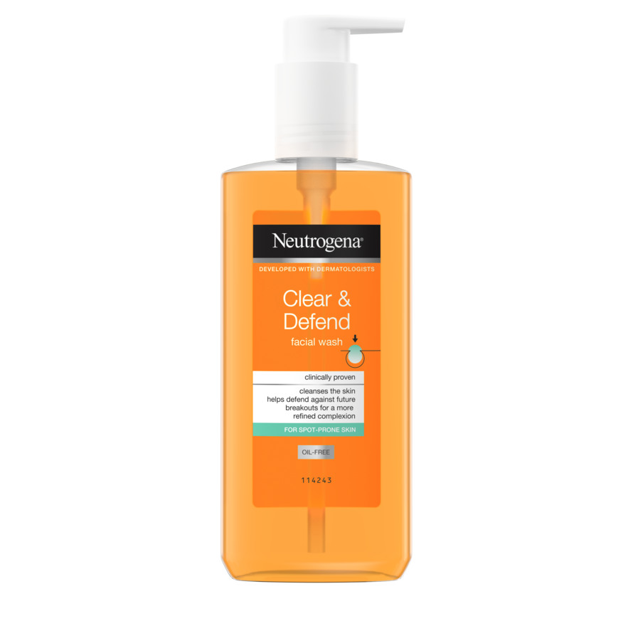 Neutrogena Clear & Defend 2 % Salicylic Acid Face Wash 200 ml, bild 4