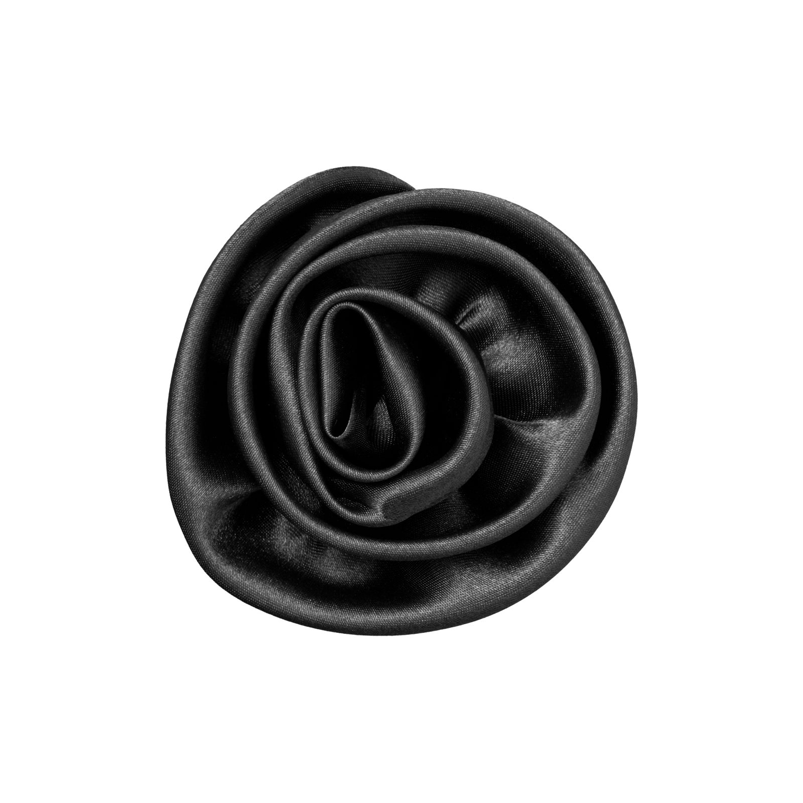 KICKS Beauty Flower Clip and Pin White Flower Clip and Pin Black Flower Clip and Pin Black