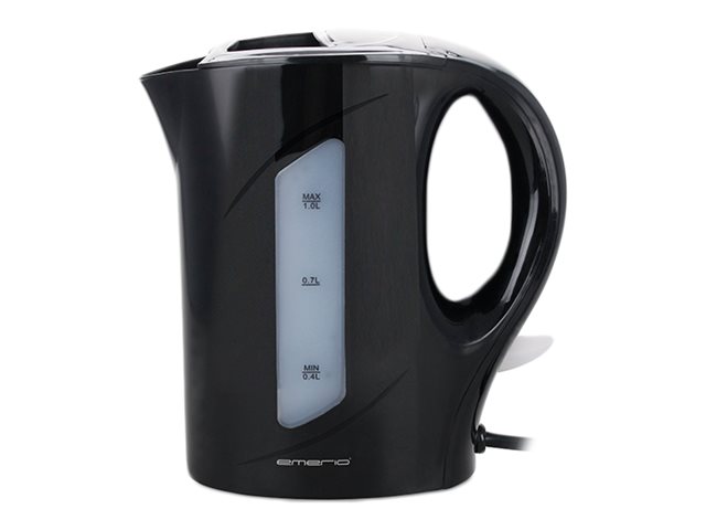 Emerio WK-121616.1 - Vattenkokare - 1 liter - 900 W - svart