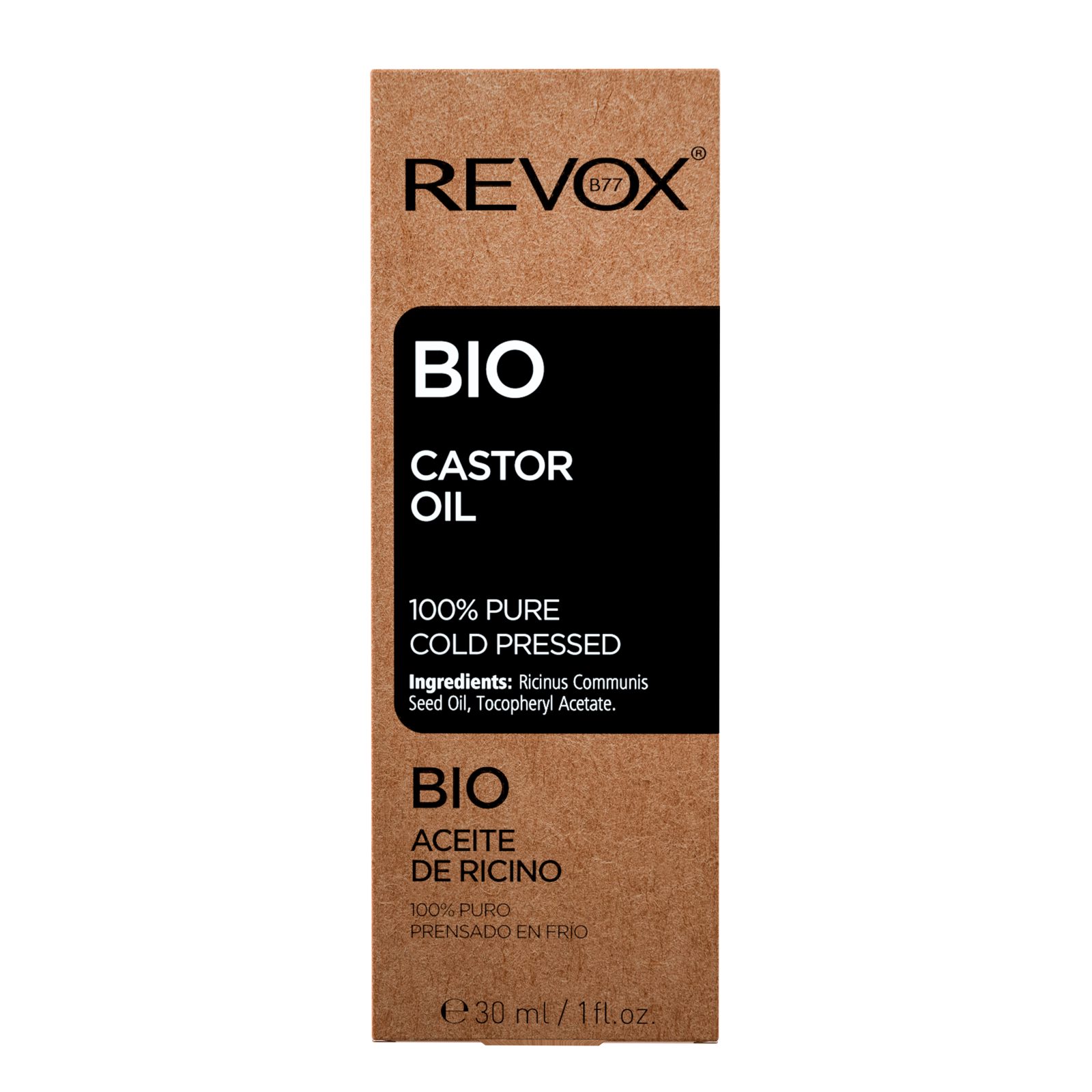 Revox B77 JUST Bio Castor Oil 100% Pure