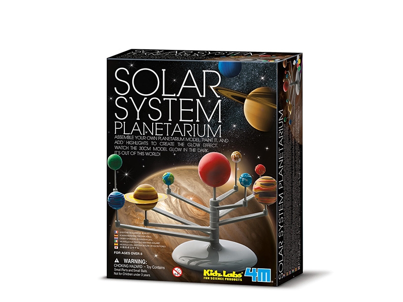 4M Solar System Planetarium, Solsystem, Astronomi, 8 År, Multifärg