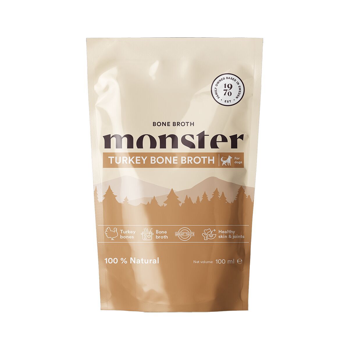 Monster Bone Broth Turkey 100ml