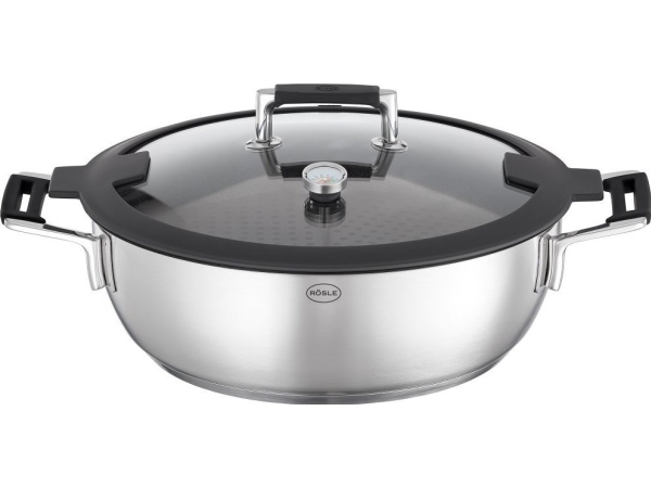 Roesle ROESLE ångkastrull med lock 28 cm Silence PRO