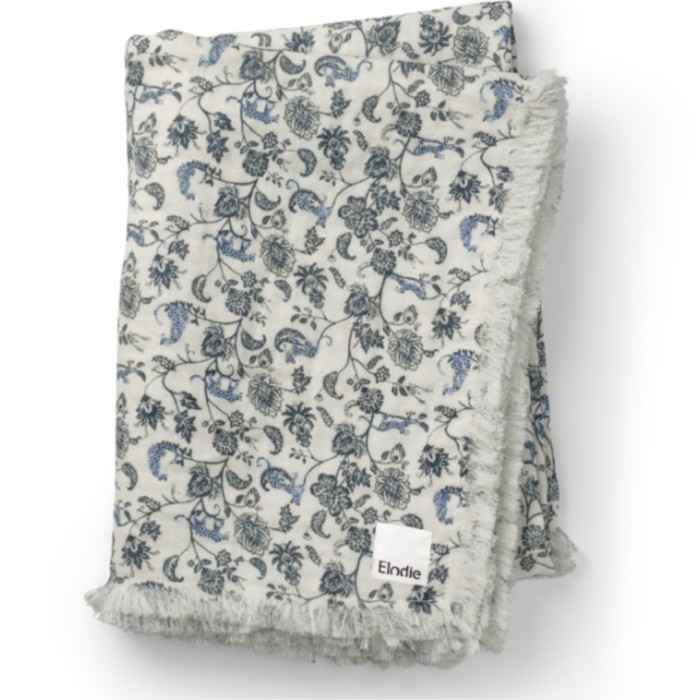 Elodie Details mjuk bomullsfilt, garden leo toile