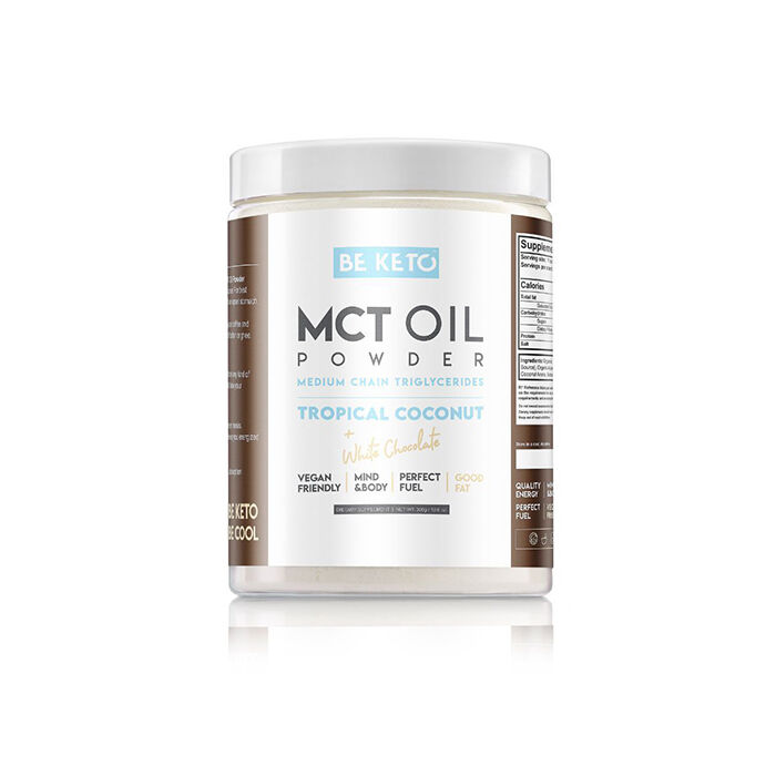 KETO MCT Oil Powder 300 g Coconut & White Chocolate